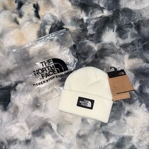 The North Face Ivory Knit Hat